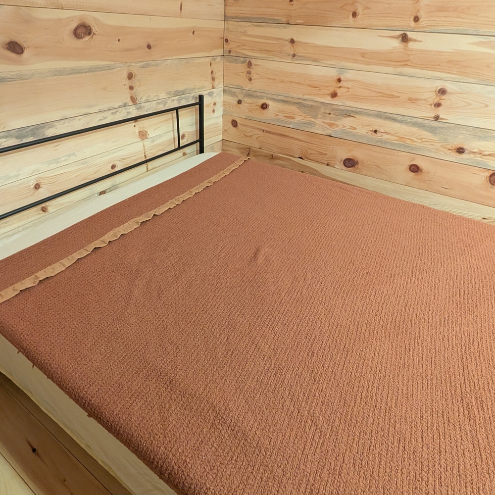 Vintage Warm Brown Blanket